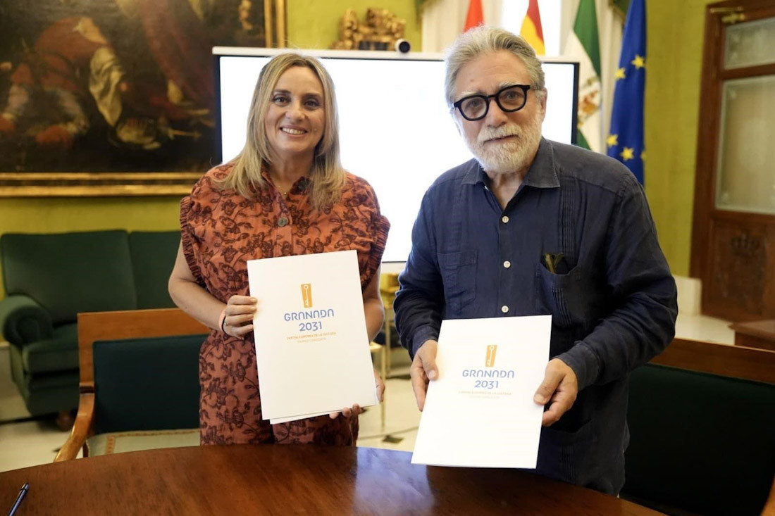 El prestigioso escultor catalán Jaume Plensa se suma a la candidatura de Granada a Capital Europea de la Cultura 2031 (AYUNTAMIENTO DE GRANADA)