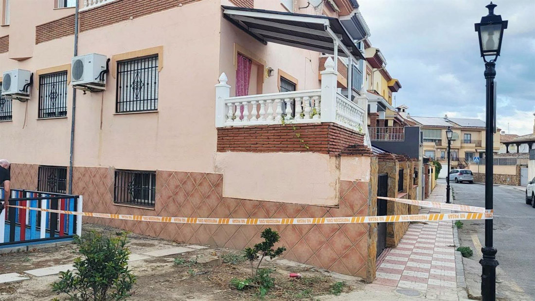 Zona restringida tras desprendimientos durante los terremotos de mediados de agosto de 2026 en Cúllar Vega (FB AYUNTAMIENTO DE CÚLLAR VEGA)