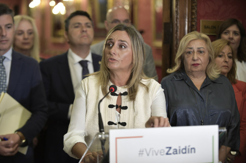 La alcaldesa de Granada, Marifran Carazo, ha presentado 'Vive Zaidín' (GPMEDIA)