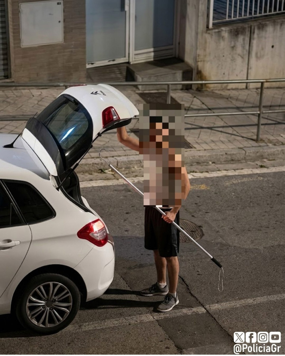 Imagen de archivo del hombre que atacó a otro con un gancho tras una discusión de tráfico (POLICÍA LOCAL DE GRANADA)