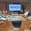 Reunión entre Acuaes y la Comunidad General de Regantes del Negratín (ACUAES / MINISTERIO PARA LA TRANSICIÓN ECOLÓGICA)