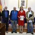 Miembros del jurado del premio de poesía joven Antonio Carvajal (ALBOLOTE INFORMACIÓN)