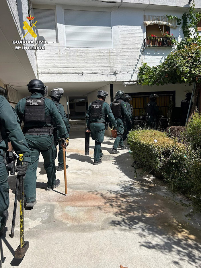 Operación antidroga de la Guardia Civil. (GUARDIA CIVIL)