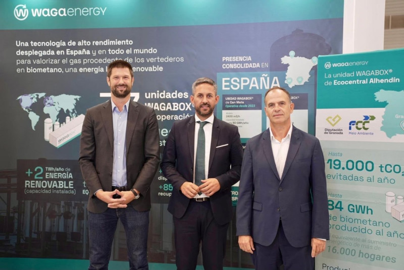 Diputación, FCC Medio Ambiente y Waga Energy impulsan un proyecto de producción de biometano en la Ecocentral Granada (DIPUTACIÓN DE GRANADA)