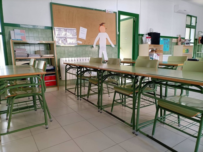 Un aula de un colegio. Archivo (EUROPA PRESS)