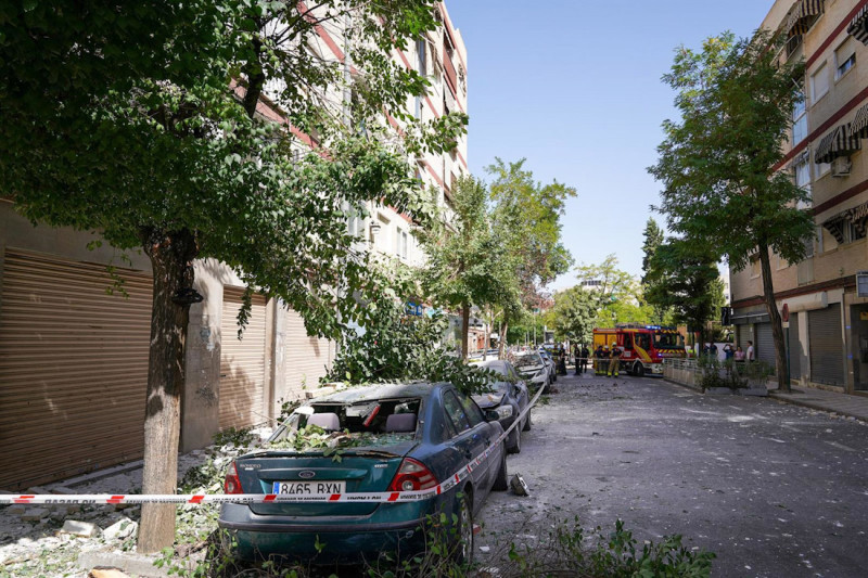 Imágenes de los destrozos causado por terremotos en Granada (ARSENIO ZURITA - EUROPA PRESS)