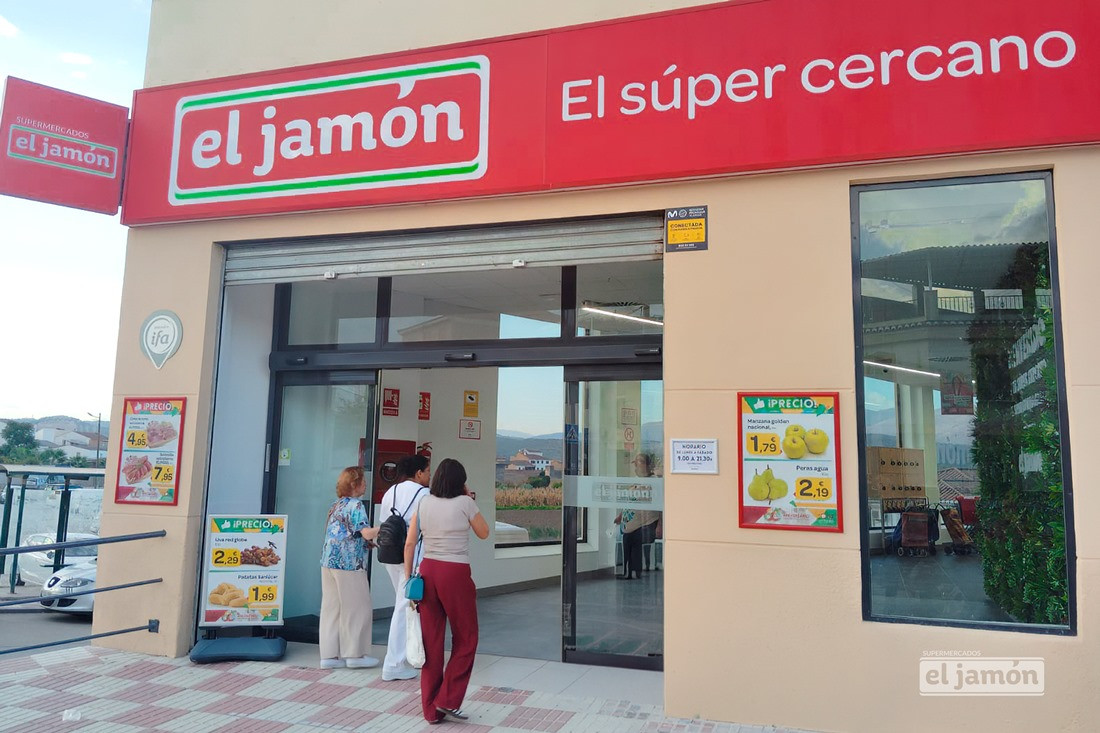Apertura de Supermercado el jamón en Huétor Tájar (SUPERMERCADOS EL JAMÓN)