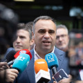 Francis Rodríguez, del PP de Granada, atendiendo a los medios en una imagen de archivo (PP DE GRANADA)