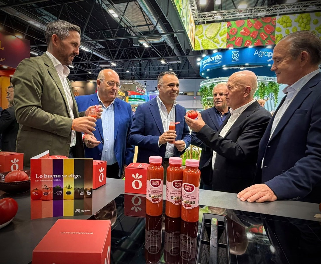 El presidente de la Diputación, Francis Rodríguez, acompaña al sector agroalimentario granadino en Fruit Attraction 2026 (DIPUTACIÓN DE GRANADA)